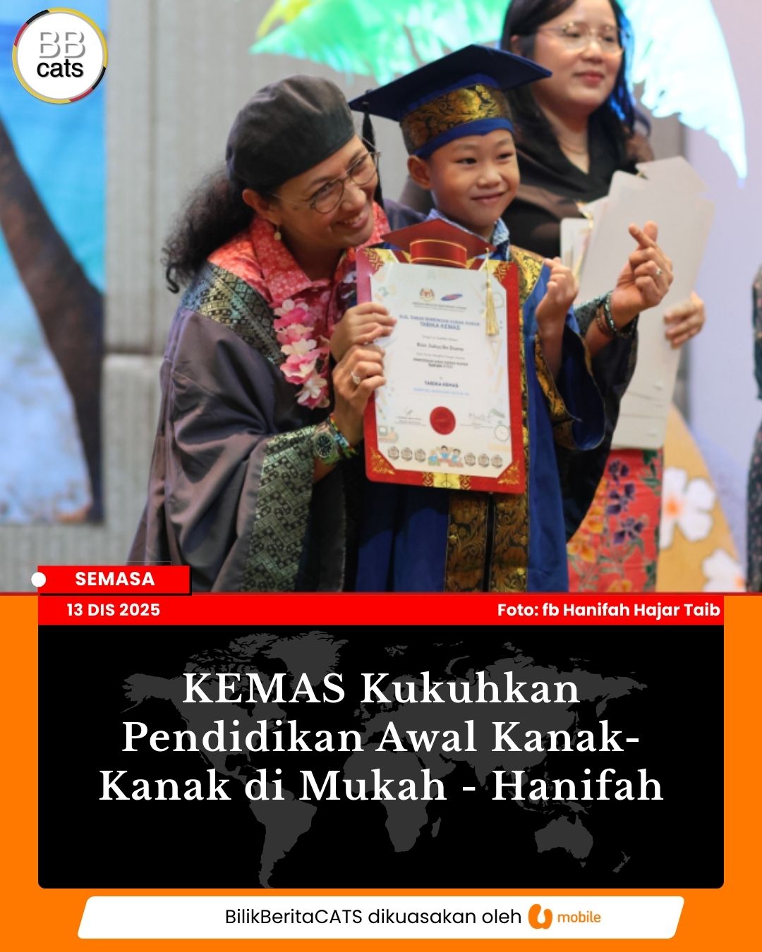 KEMAS Kukuhkan Pendidikan Awal Kanak-Kanak di Mukah - Hanifah