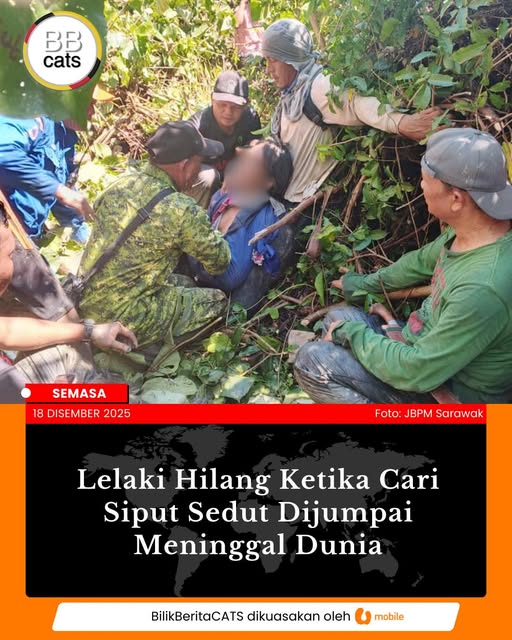 Lelaki Hilang Ketika Cari Siput Sedut Dijumpai Meninggal Dunia
