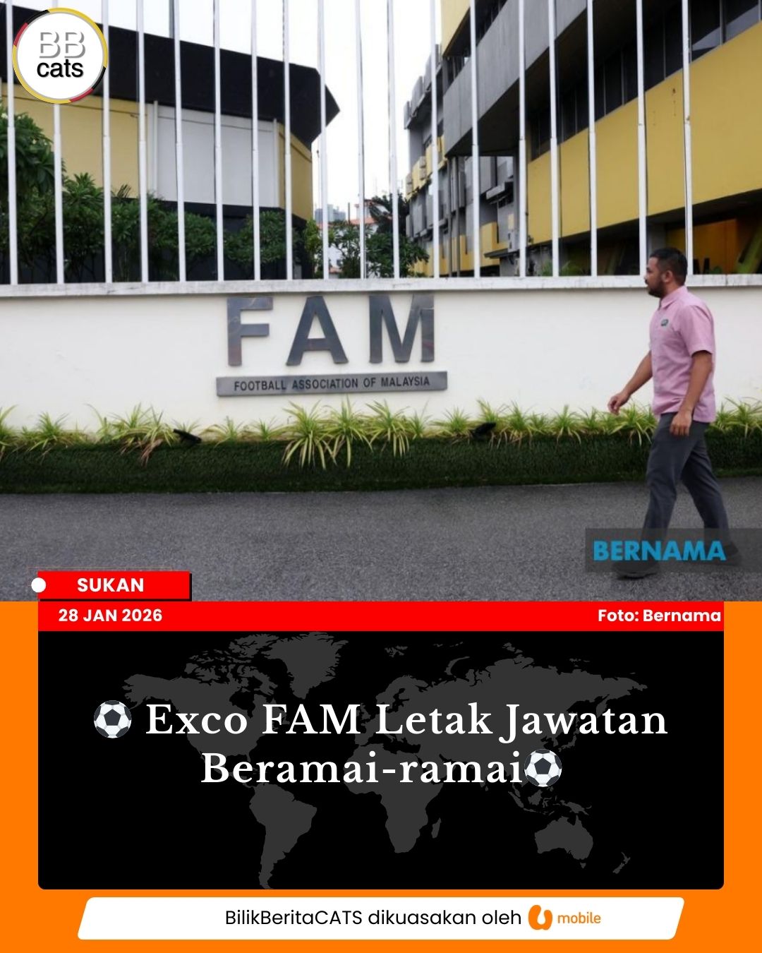 Exco FAM Letak Jawatan Beramai-ramai