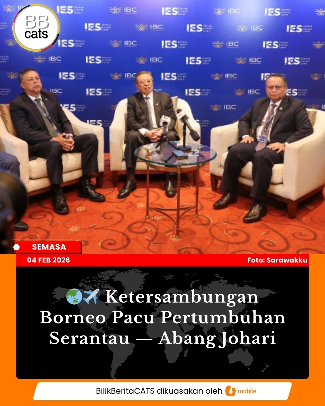 Ketersambungan Borneo Pacu Pertumbuhan Serantau