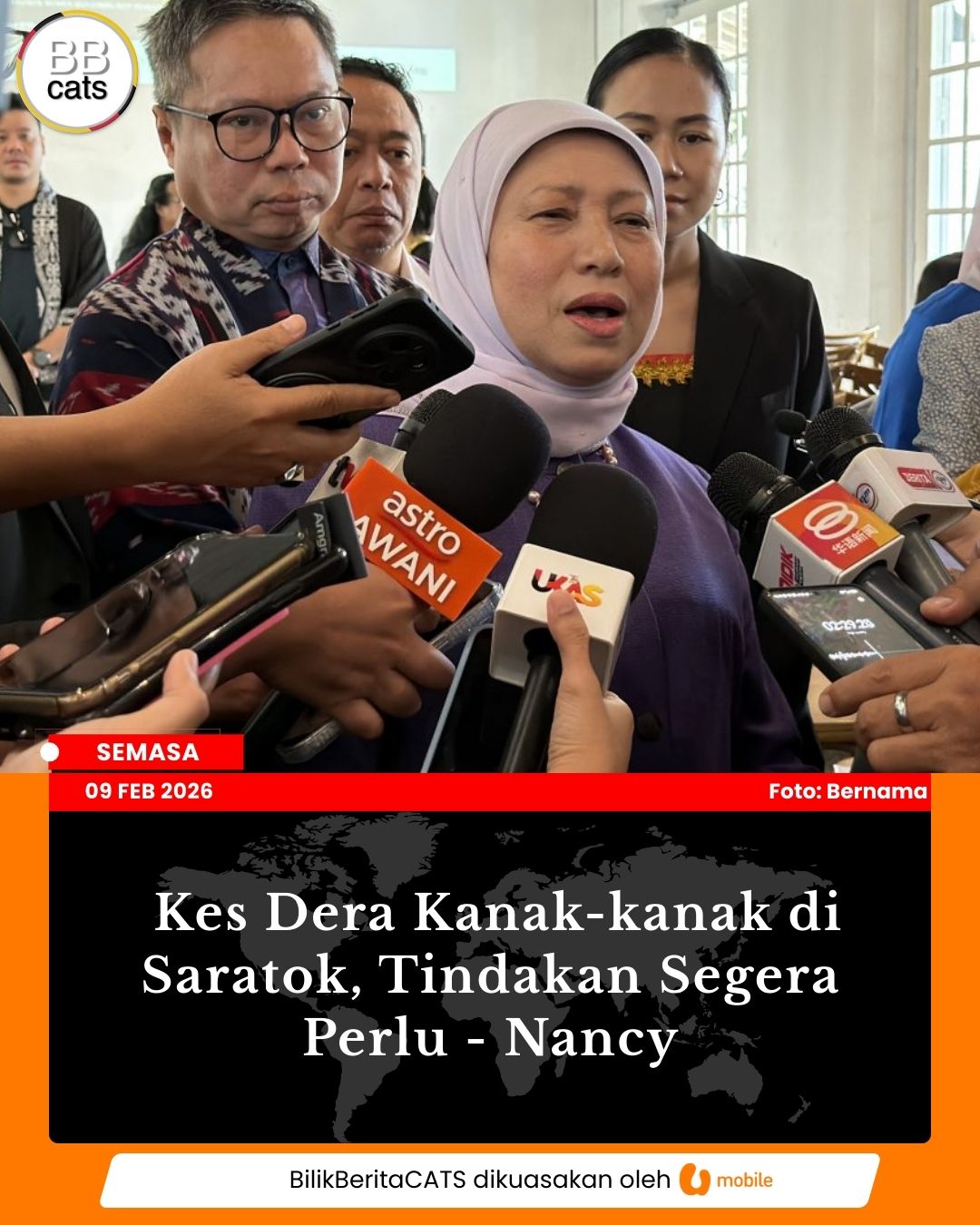Kes Dera Kanak-kanak di Saratok, Tindakan Segera Perlu