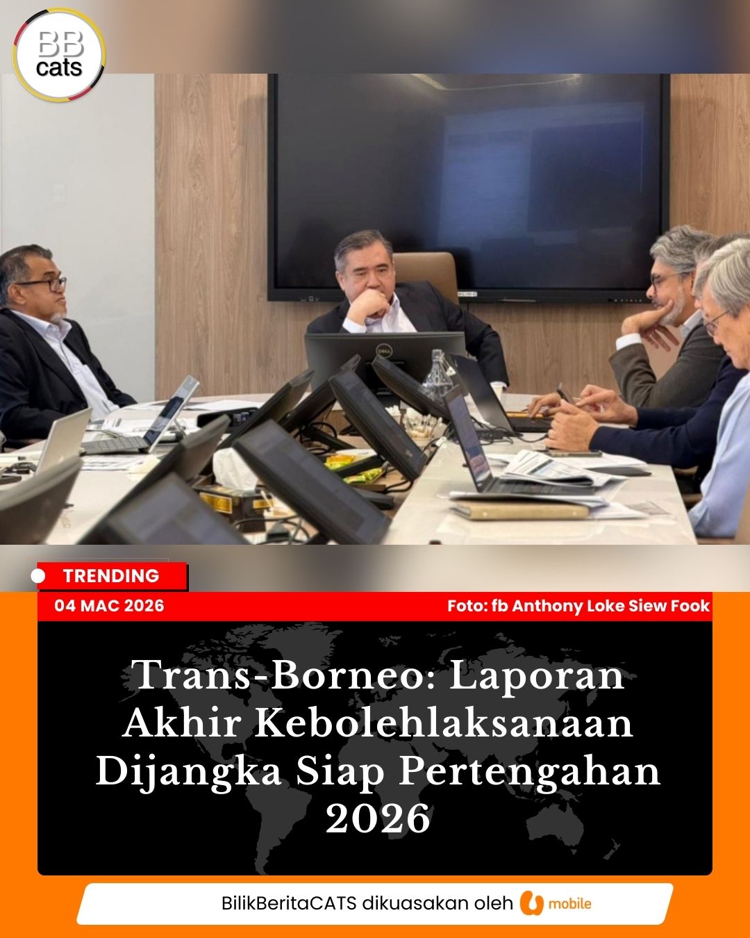 Trans-Borneo: Laporan Akhir Kebolehlaksanaan Dijangka Siap Pertengahan 2026