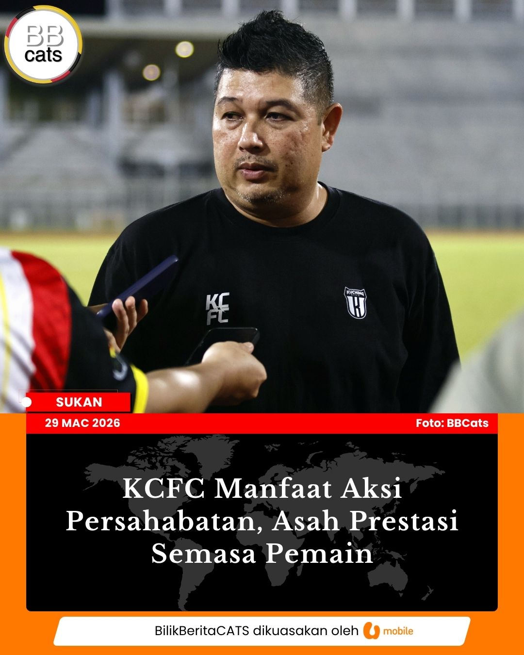 KCFC Manfaat Aksi Persahabatan, Asah Prestasi Semasa Pemain