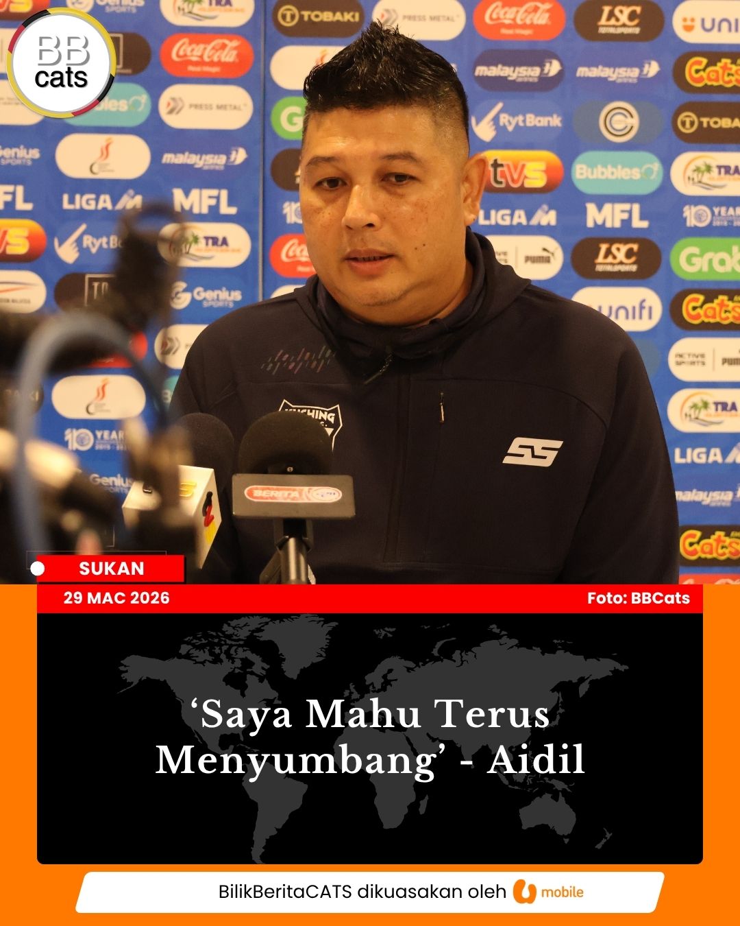 ‘Saya mahu terus menyumbang’ - Aidil