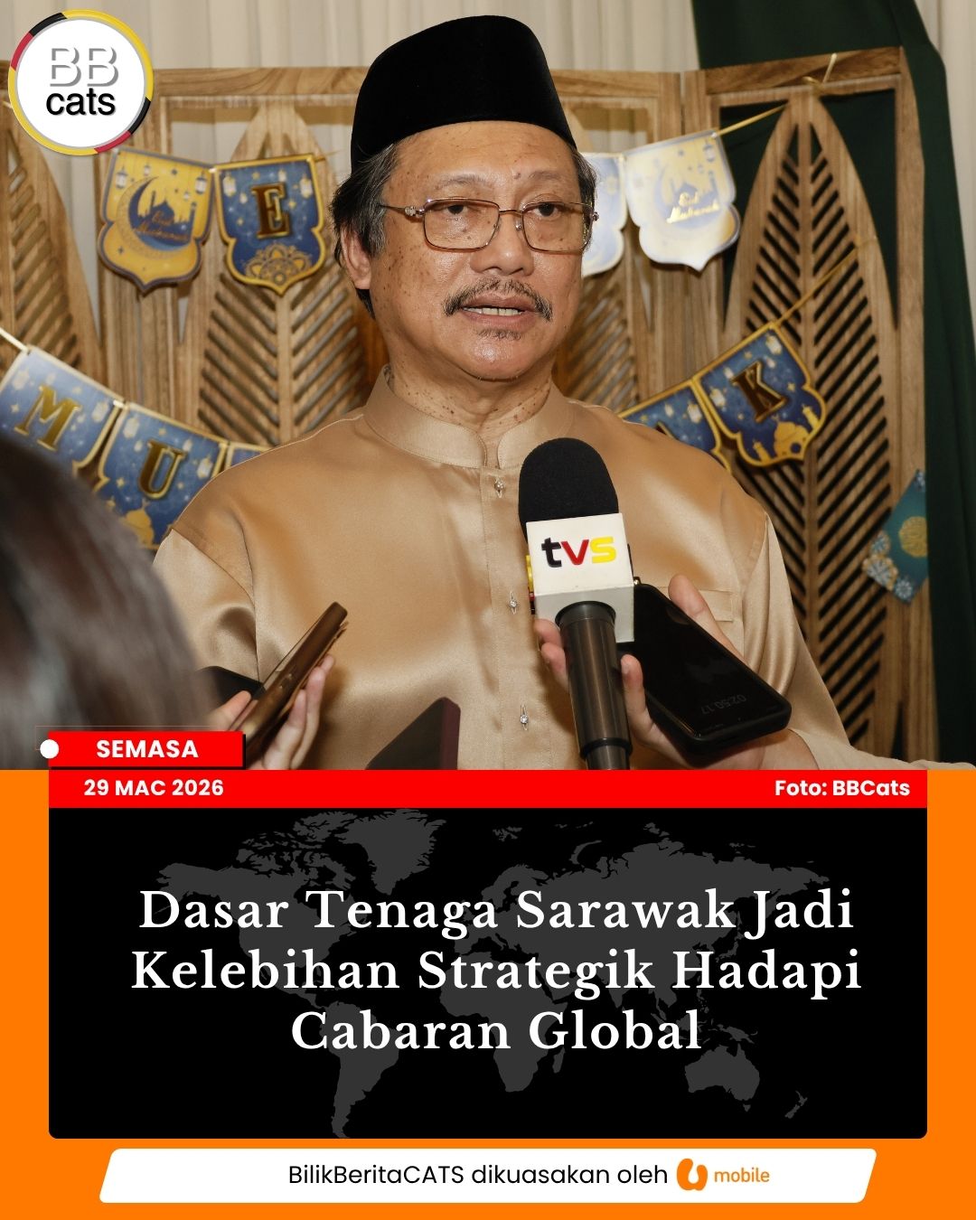 Dasar Tenaga Sarawak Jadi Kelebihan Strategik Hadapi Cabaran Global