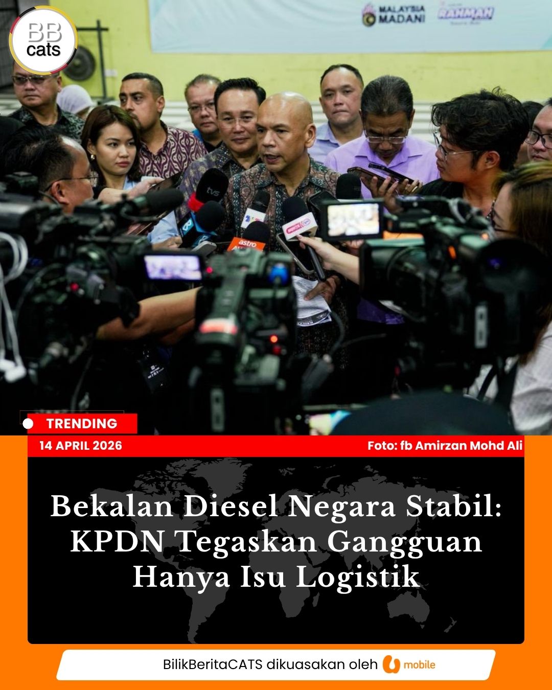 Bekalan Diesel Negara Stabil: KPDN Tegaskan Gangguan Hanya Isu Logistik