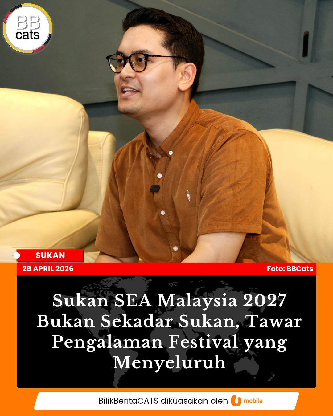Sukan SEA Malaysia 2027 Bukan Sekadar Sukan, Tawar Pengalaman Festival yang Menyeluruh