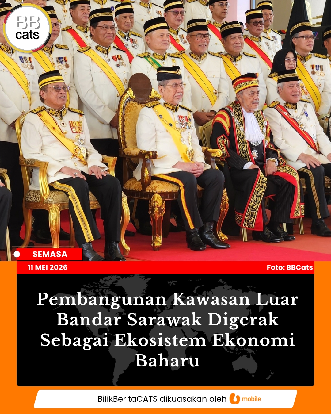 Pembangunan Kawasan Luar Bandar Sarawak Digerak Sebagai Ekosistem Ekonomi Baharu