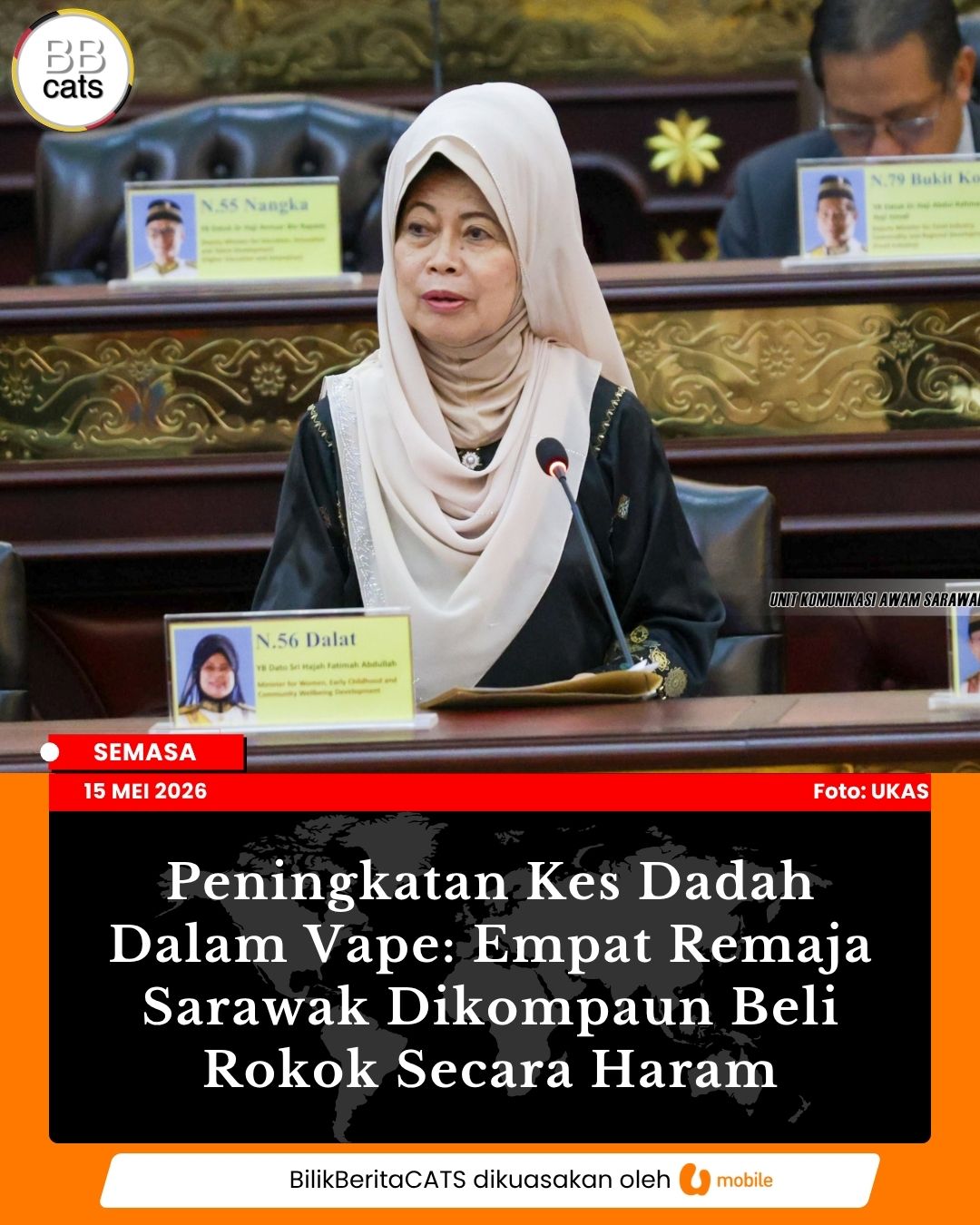 Peningkatan Kes Dadah Dalam Vape: Empat Remaja Sarawak Dikompaun Beli Rokok Secara Haram