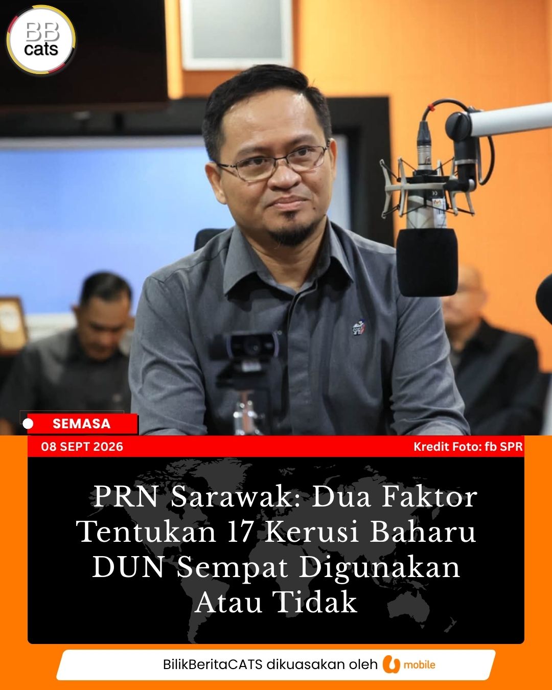 PRN Sarawak: Dua Faktor Tentukan 17 Kerusi Baharu DUN Sempat Digunakan Atau Tidak