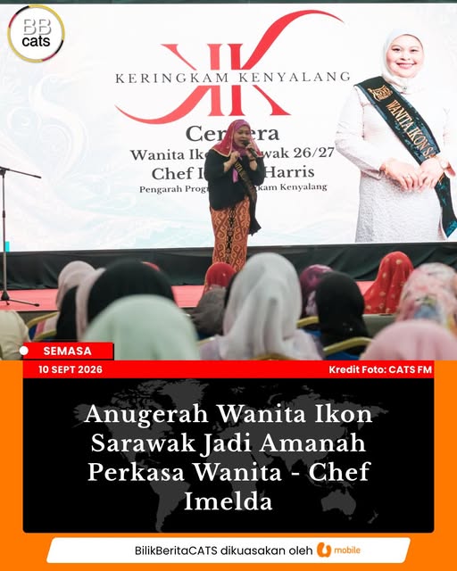 Anugerah Wanita Ikon Sarawak Jadi Amanah Perkasa Wanita