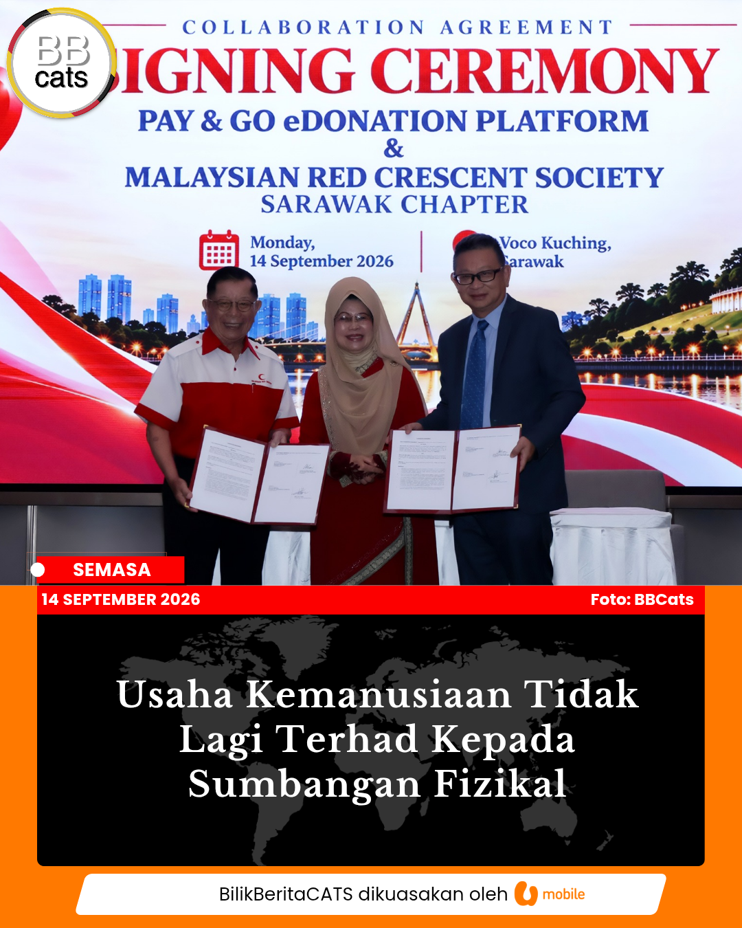 Usaha Kemanusiaan Tidak Lagi Terhad Kepada Sumbangan Fizikal.